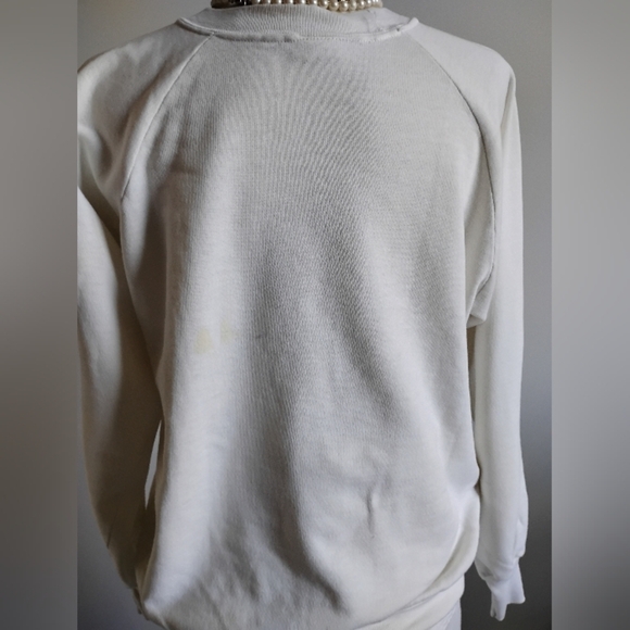 Miller Music 20th Anniversary Pier 84 Concert Vintage 1980's Sweatshirt Size Med - Picture 8 of 16